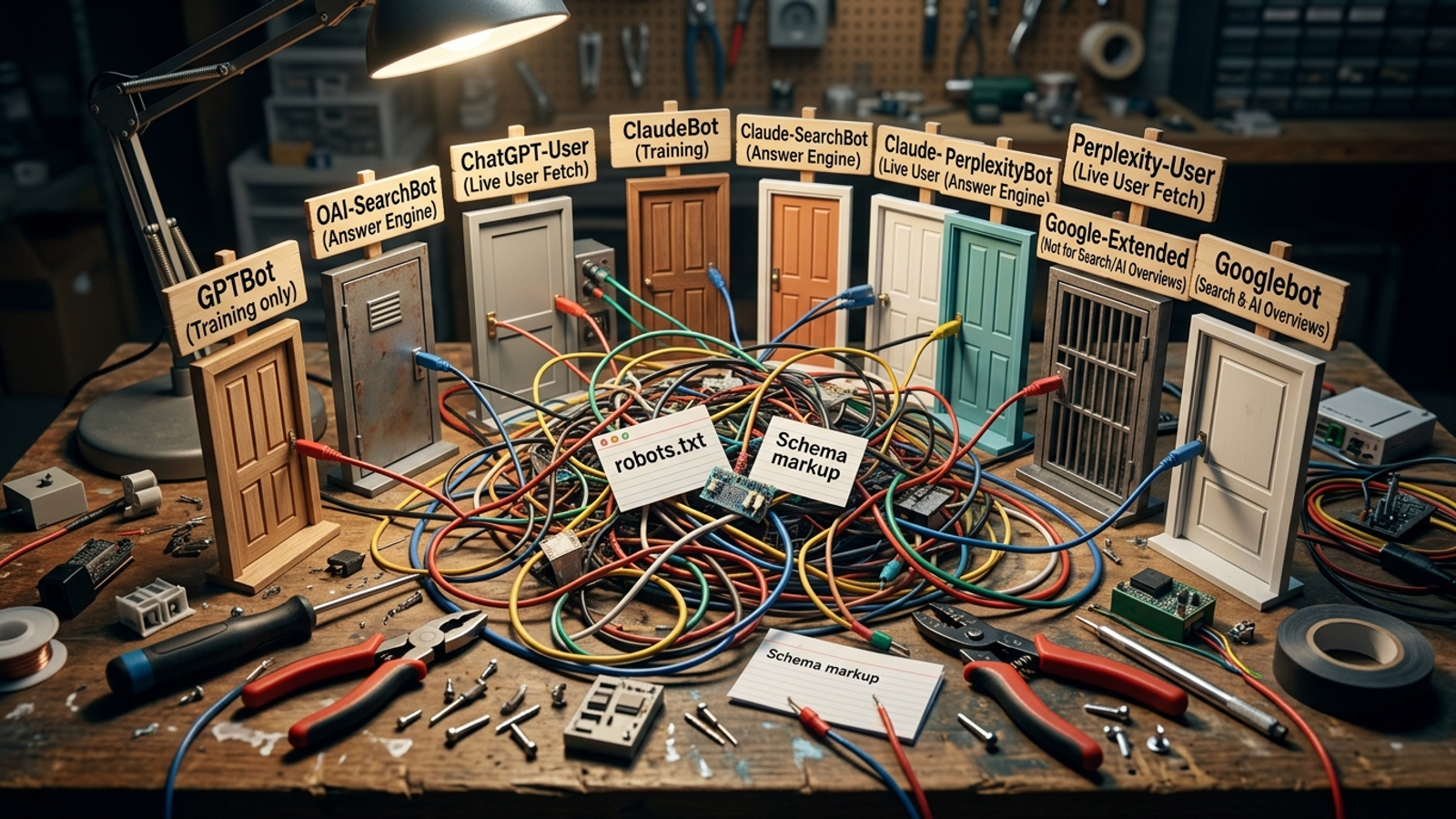 Cover image for: The AI Crawler Swipe File: Rules and Page Blocks for Live-Answer Citations