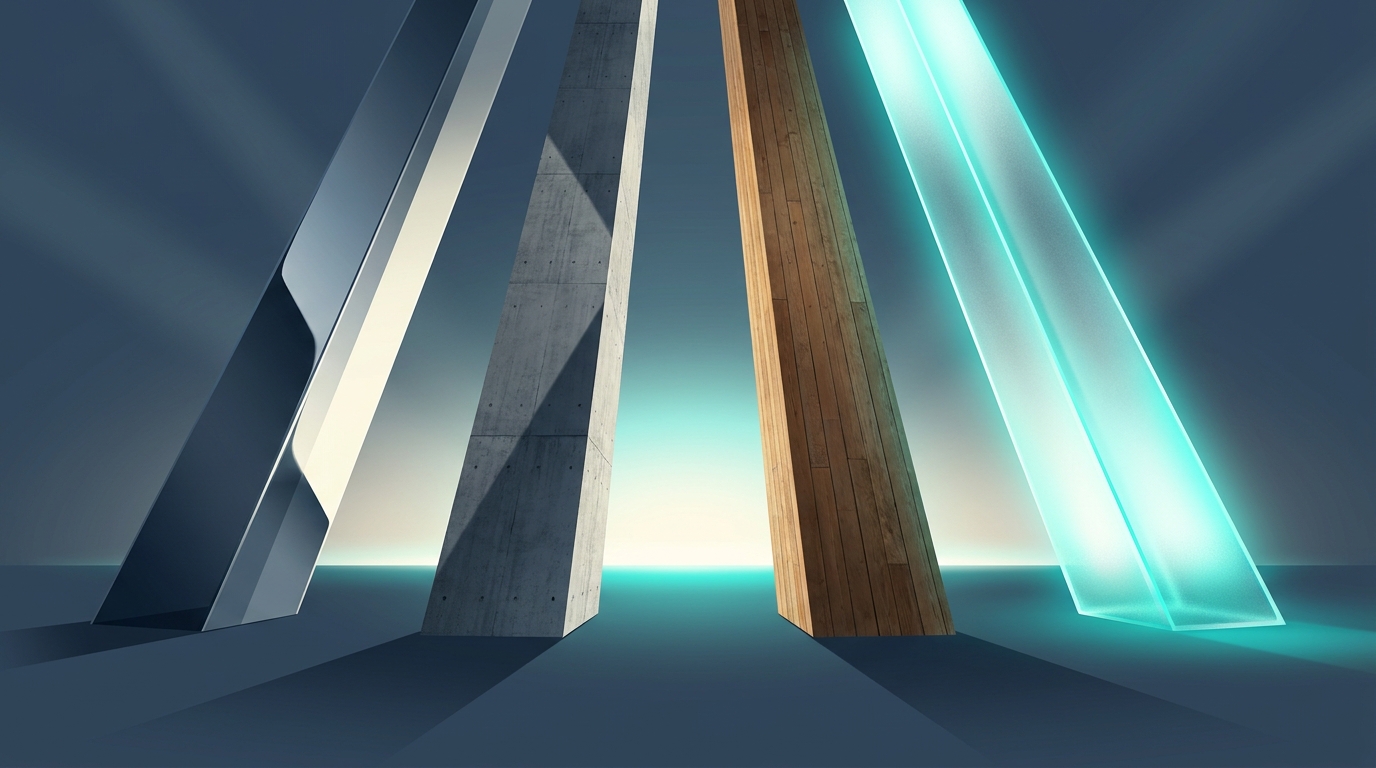 Four distinct paths converging toward a single illuminated route, symbolizing the decision between agency, freelancer, in-house, and autonomous Google Ads management