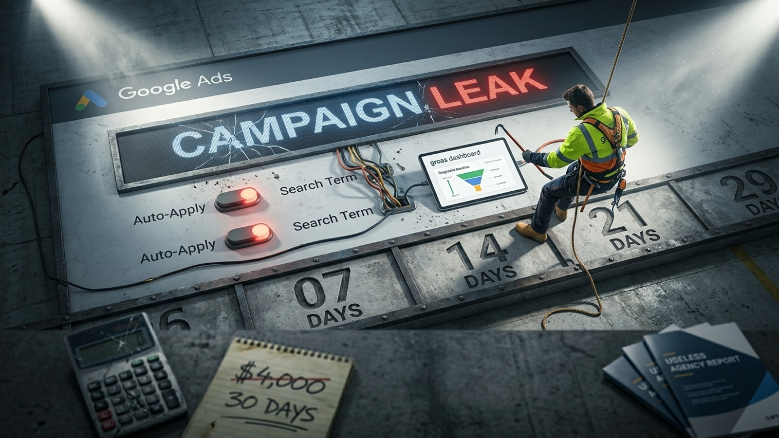 Cover image for: A Stalled Google Ads Account, $4,000 and 30 Days: Diagnose Before You Bid